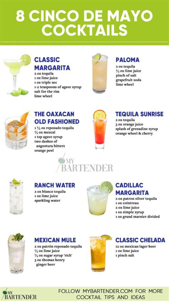 10 Cinco De Mayo 2021 Cocktails Recipes – Hollywood Life