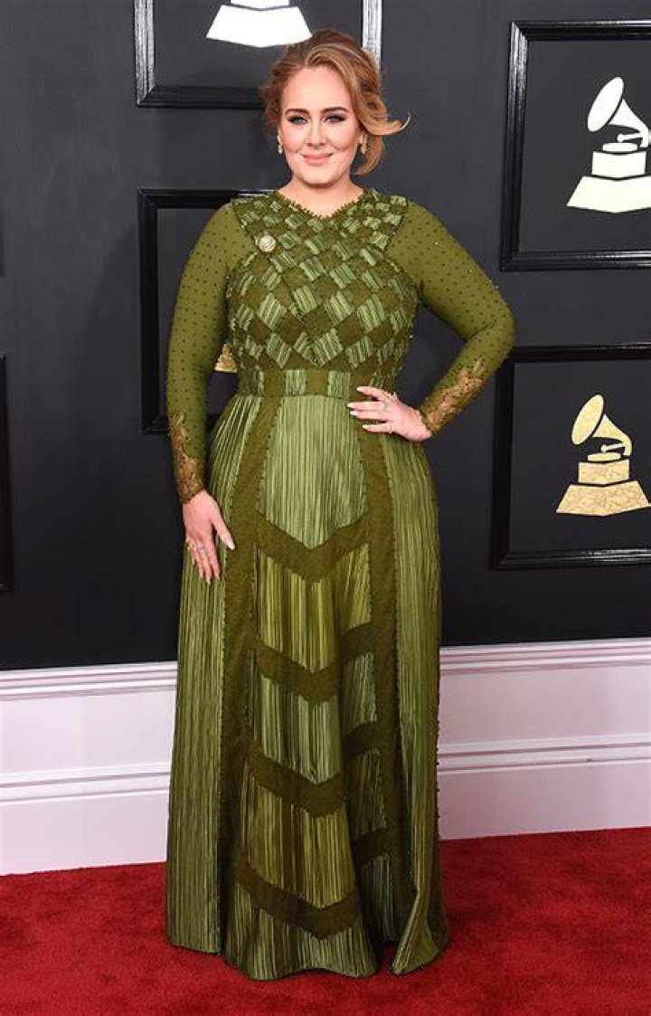 Adele Stuns In Figure-Hugging Dress As She Teases ‘Oh My God’