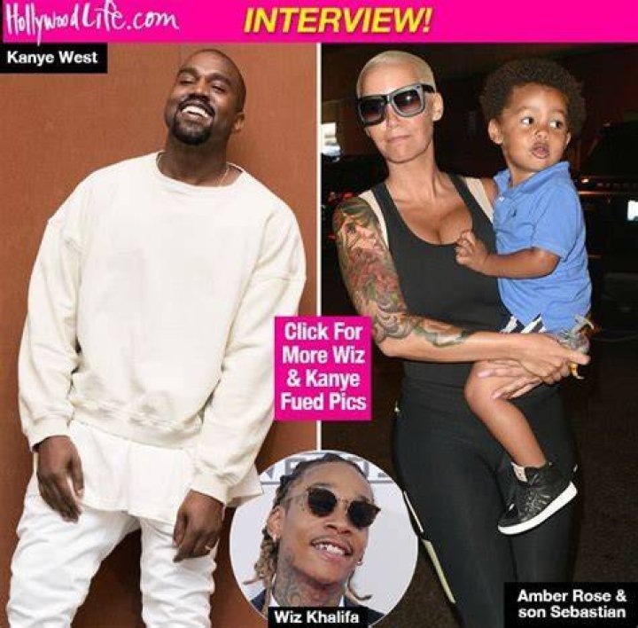 Amber Rose Slams Kanye West For Dragging Son Into Wiz Khalifa Feud: ‘F***ing Clown’
