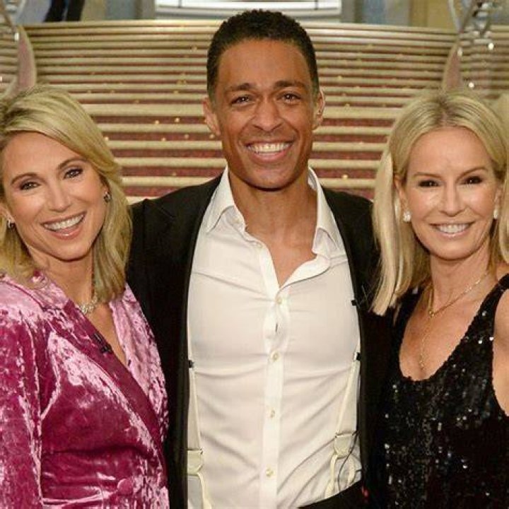 Amy Robach & T. J. Holmes Smile As They Link Arms After Speculation Her Divorce Is Finalized: Photos