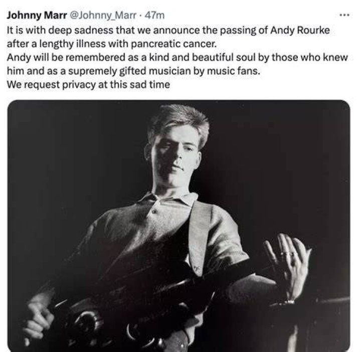 Andy Rourke: 5 Things To Know About The Smiths Bassist Who Died From Cancer At 59