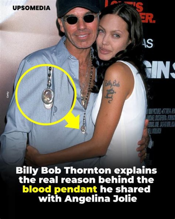 Angelina Jolie & Billy Bob Thornton’s Blood Vial Necklaces Finally Explained – Hollywood Life
