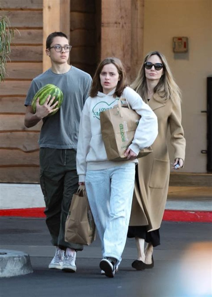 Angelina Jolie & Lookalike Son Knox Head Out Shopping 1 Day Before He & Twin Vivienne’s 12th Birthday