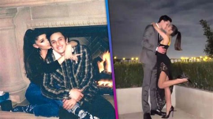 Ariana Grande’s Vera Wang Crop Top & Skirt At Brother Frankie’s Wedding – Hollywood Life