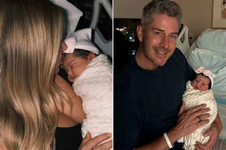 Arie Luyendyk, Jr. & Lauren Burnham Share Stunning Photos Of Newborn Daughter Alessi Ren