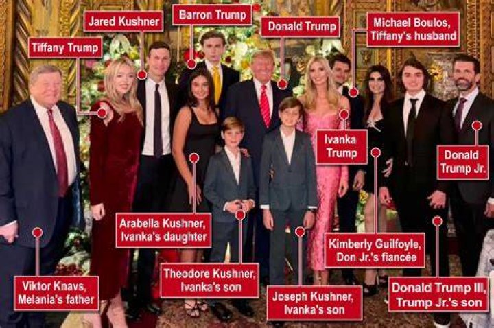 Barron Trump, 12, Looks Adorable In Red Puffy Coat As Melania Wears $5K Outfit For Family Vacation With Donald
