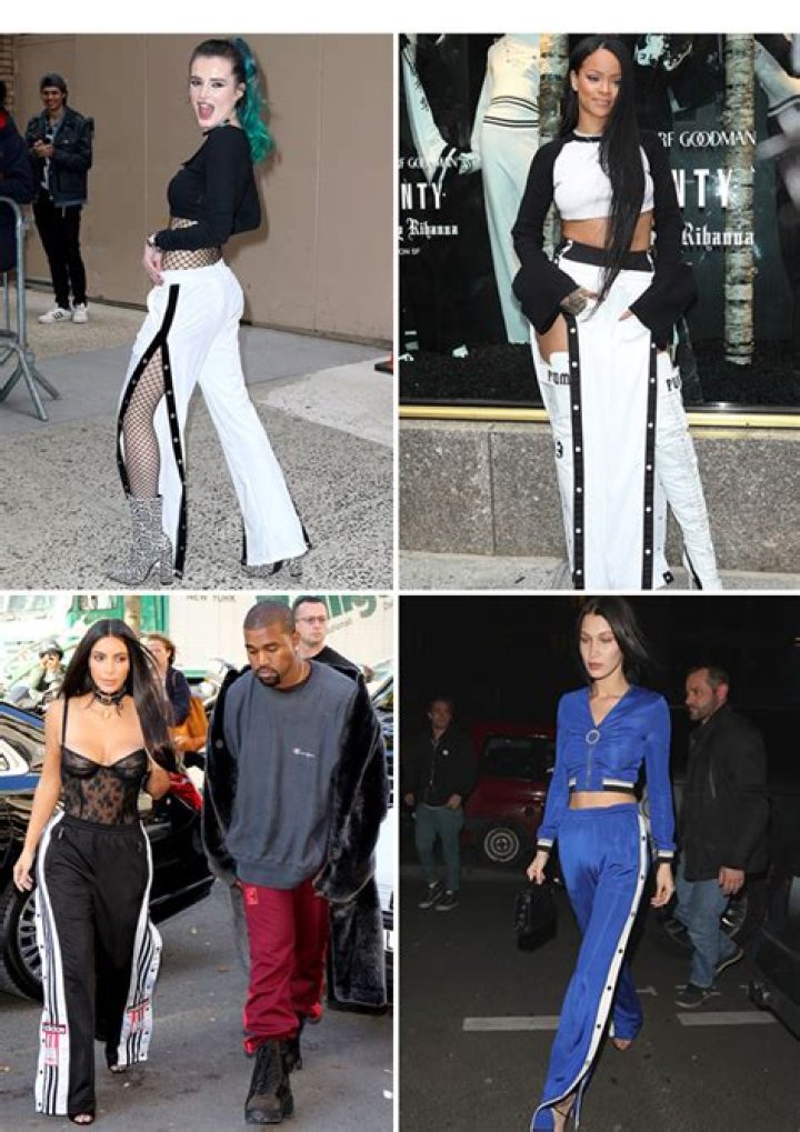 Bella Thorne, Rihanna & More Try Breakaway Pants — Will You? – Hollywood Life
