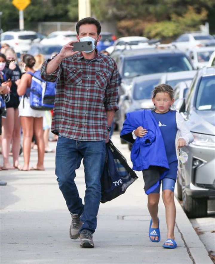 Ben Affleck Picks Up Son Samuel, 9, From Swim Class After LA Reunion With J.Lo — Pics