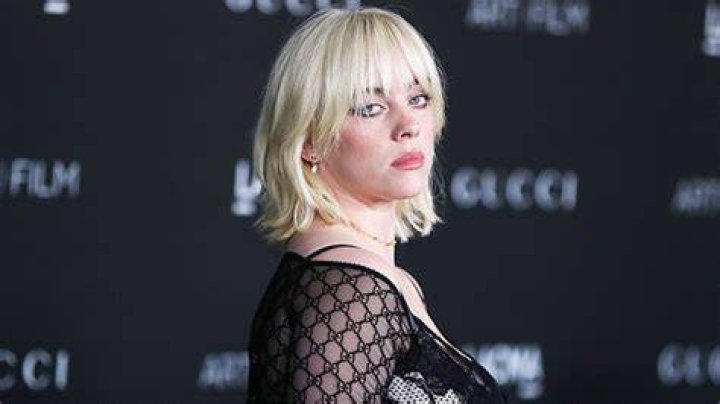 Billie Eilish Slays In Tooth Gems & White Lace Tights: Photos – Hollywood Life