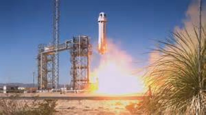 Blue Origin’s New Shepard Rocket: See Photos From Jeff Bezos’ Space Journey