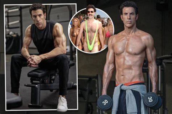 ‘Borat’ Star Sacha Baron Cohen, 49, Goes For A Shirtless Dip In Australia — See Pics