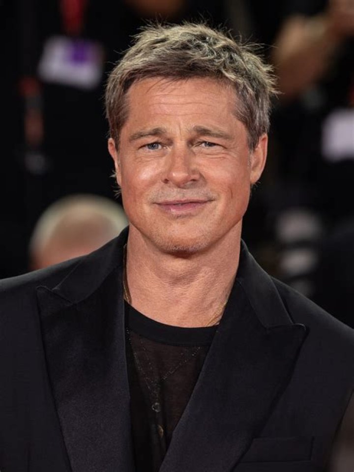 Brad Pitt Is Fresh-Faced & Handsome As He Celebrates Plans To Re-Open Iconic Studio In France