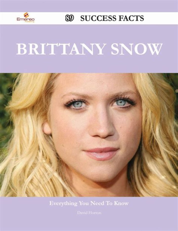 Brittany Snow Celebrity Profile – Hollywood Life