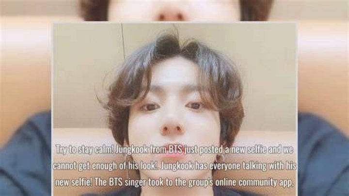 BTS’ Jungkook Wears Hoop Earrings In New Selfie & Fans Go Nuts