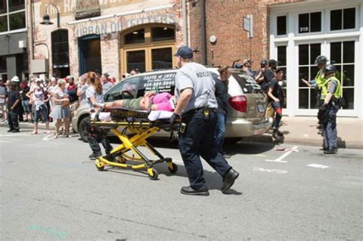 Car Plows Into Dozens Of Protestors in Charlottesville