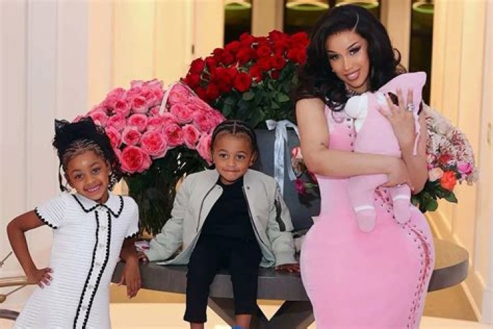 Cardi B Is Literally Head-To-Toe In Florals In Paris & We Hope She Can Breathe — See Pics