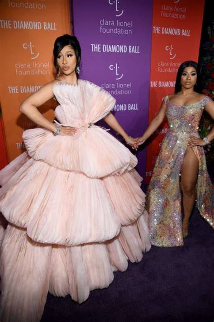 Cardi B Slays In Pink Fairy Princess Strapless Gown At Rihanna’s Diamond Ball — Pics