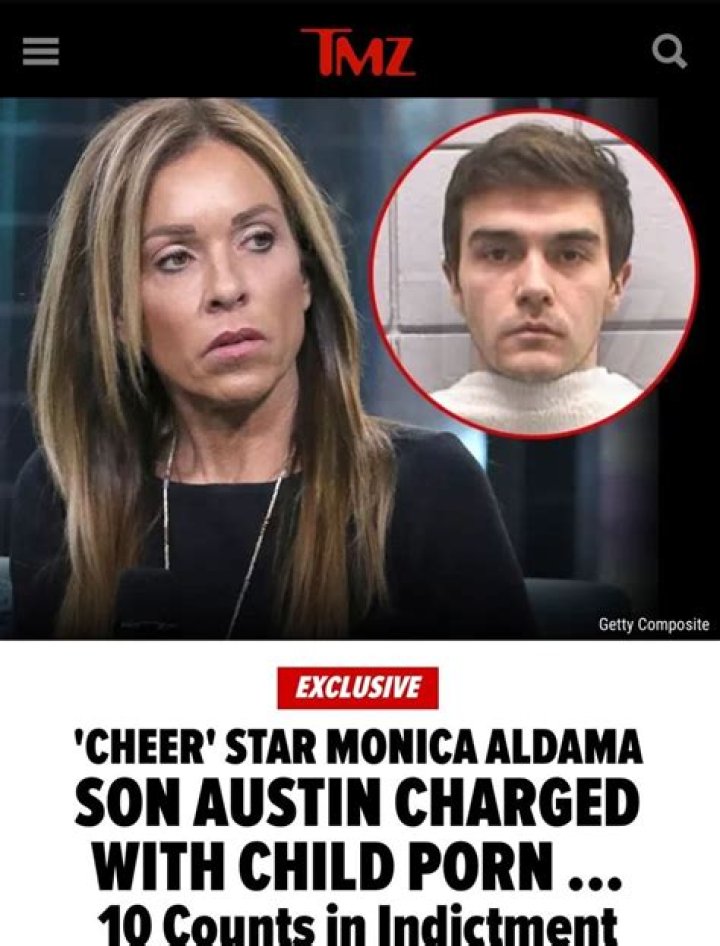 ‘Cheer’ Star Monica Aldama’s Son Arrested & Charged With Child Porn Possession