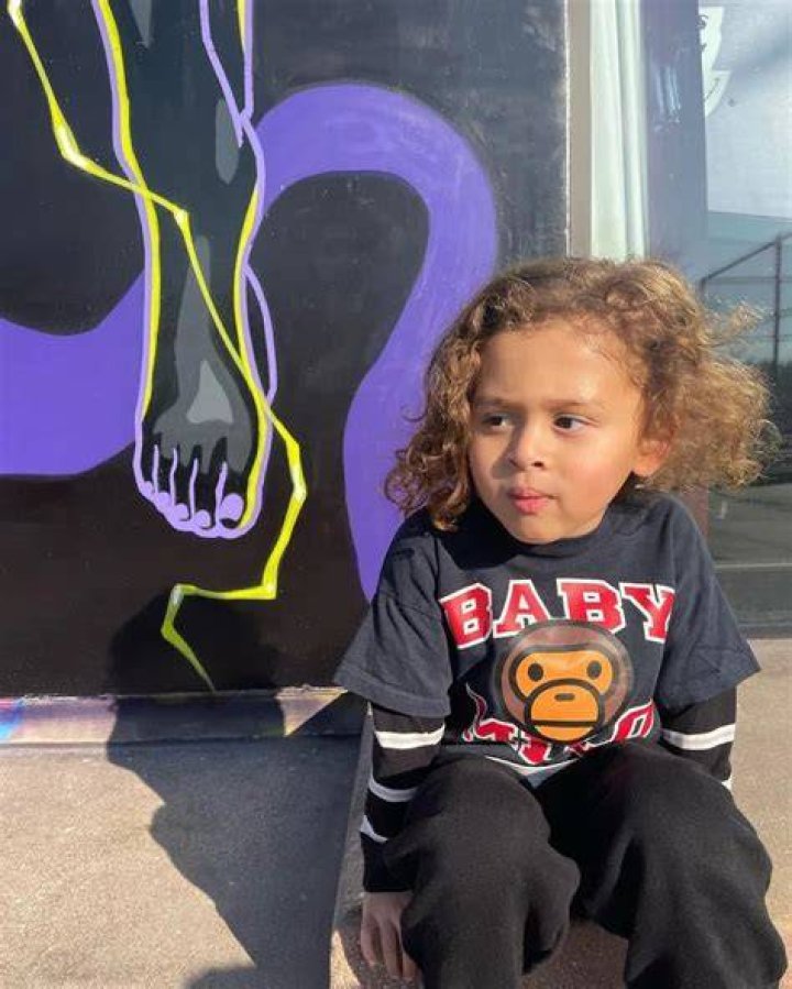 Chris Brown & Ammika Harris’ ‘Handsome Little Man’ Aeko, 9 Mos., Rocks $110 Burberry Mini Polo