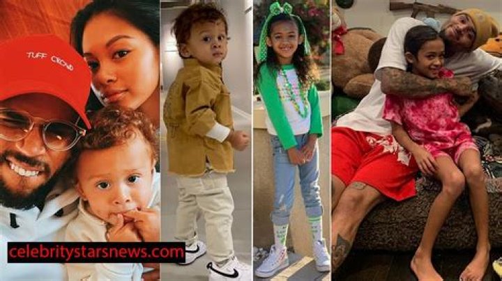 Chris Brown Had A ‘Blast’ During Reunion With His Kids Aeko, 1, & Royalty, 6, In Greece