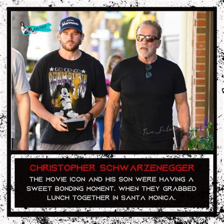 Christopher Schwarzenegger Rocks Matching Hat With Brother Patrick – Hollywood Life