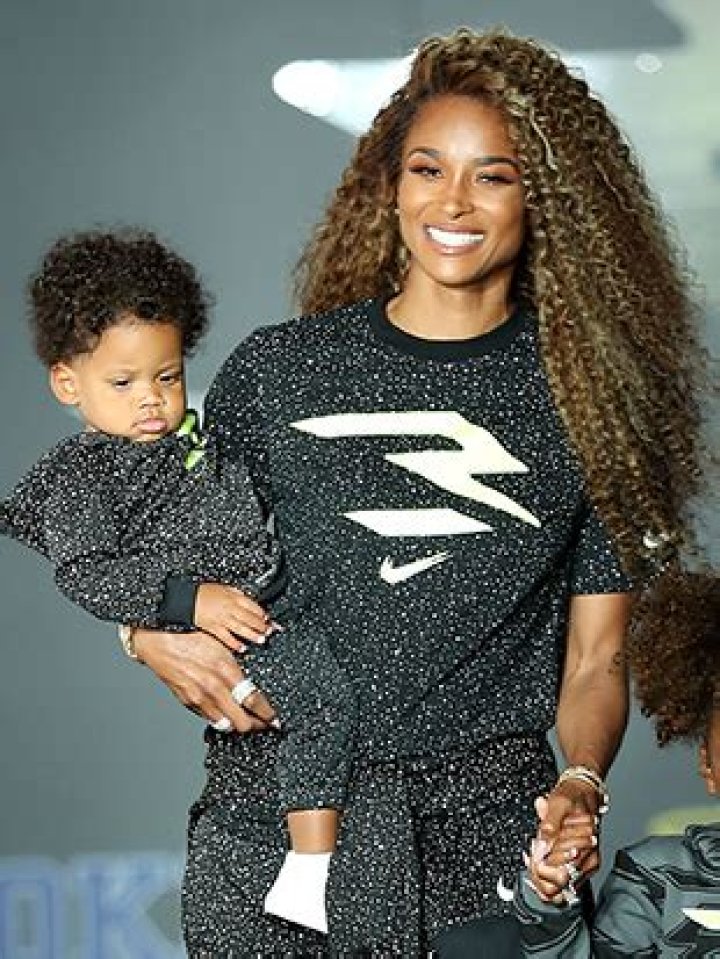 Ciara Twins With Son Win Harrison, 1, In Matching Bronco Pickup Trucks – Hollywood Life