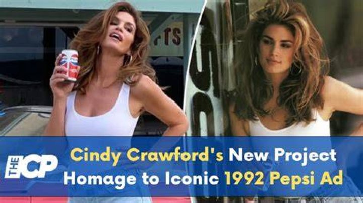 Cindy Crawford Recreates Pepsi Commercial From 1992: Photo – Hollywood Life