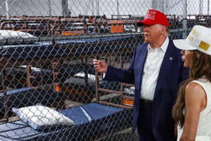 Donald Trump Visits Mask Factory & Refuses To Wear One Despite Workers Having Faces Covered