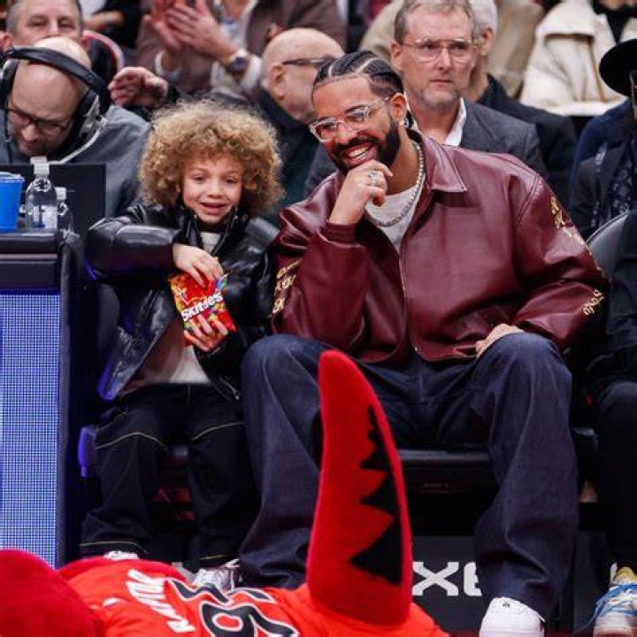 Drake’s Son Adonis, 4, Goofs Off While Eating A Snack In Adorable Rare Video