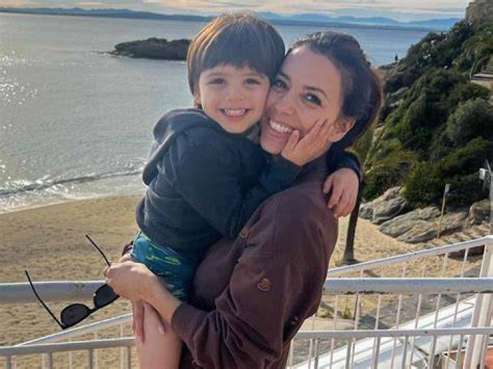 Eva Longoria, 44, Plays With Son Santiago, 10 Mos., In Adorable New Cannes Beach Pic