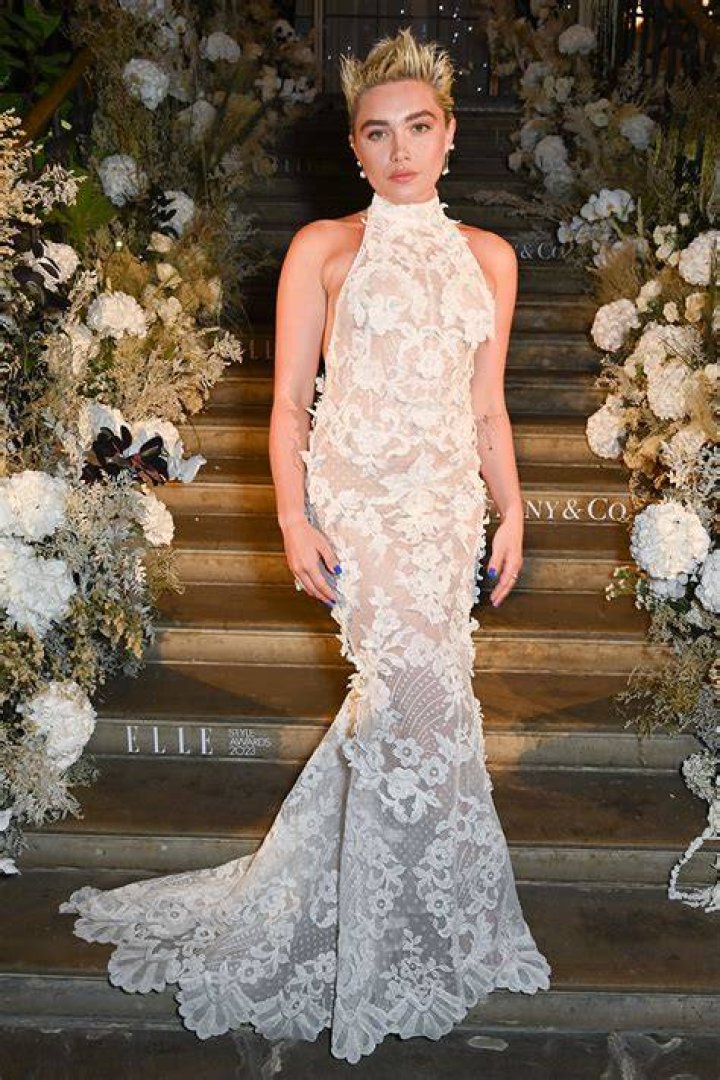 Flashes Bra, Panties In See-Through Lace Gown – Hollywood Life
