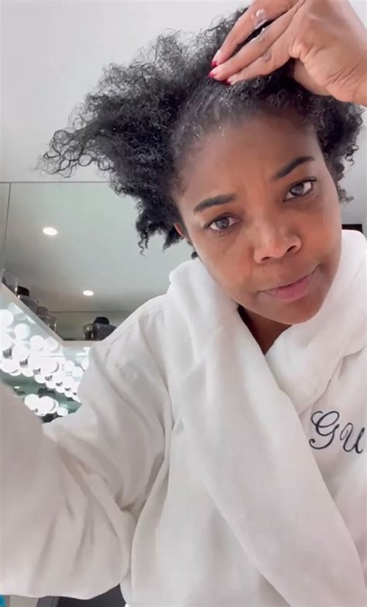 Gabrielle Union Rocks Her Natural Grey Hairs In New Video – Hollywood Life