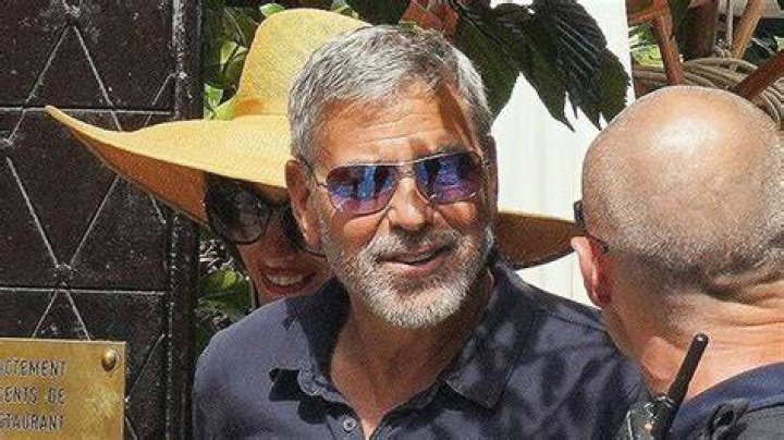 George & Amal Clooney Resurface In Rare Photos For Lunch Date In South Of France