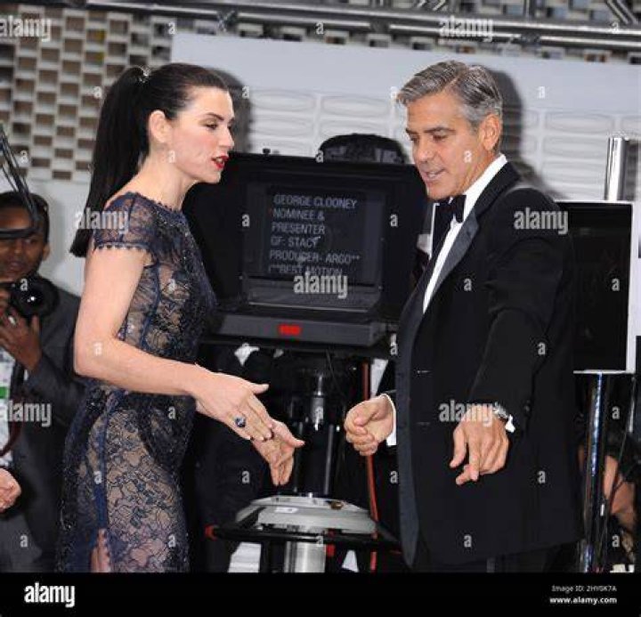 George Clooney & Julianna Margulies Reunion At His Movie Event: Photo – Hollywood Life