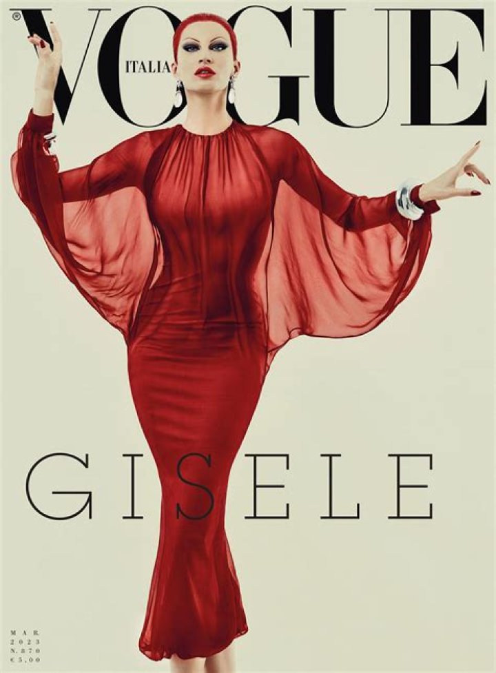 Gisele Bundchen Rocks Red Hair On ‘Vogue Italia’ Cover: Photo – Hollywood Life