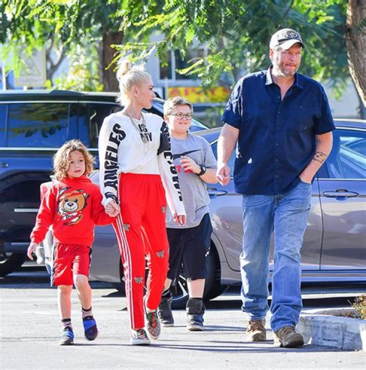 Gwen Stefani Holds Hands With Son Apollo, 6, On Sweet Outing With Blake Shelton — Pics
