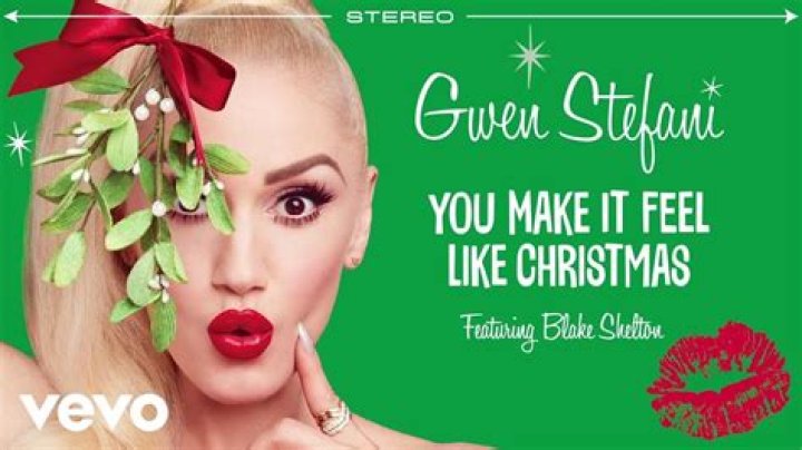 Gwen Stefani’s ‘You Make It Feel Like Christmas’ — PICS