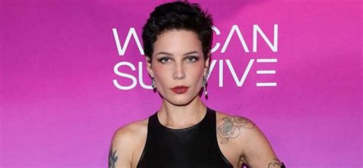 Halsey Shows Off Insane Figure In Barely-There Wrap Dress After VS Fashion Show
