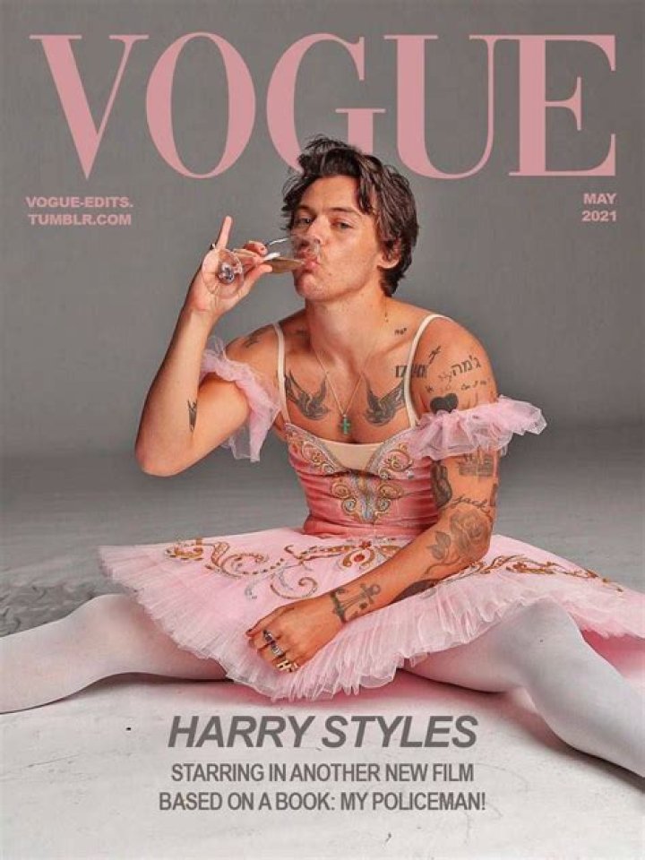 Harry Styles Defends Wearing A Dress On The Cover Of Vogue: Interview – Hollywood Life