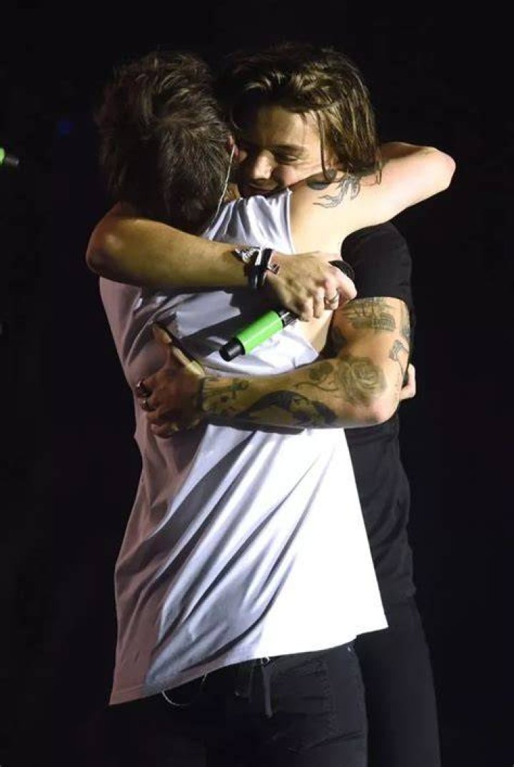 Harry Styles & Louis Tomlinson Hug & More – Hollywood Life