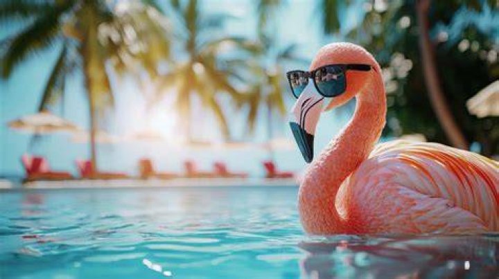 Heather Graham, 51, Rocks Black Bikini While Relaxing On A Pink Flamingo Float In Greece