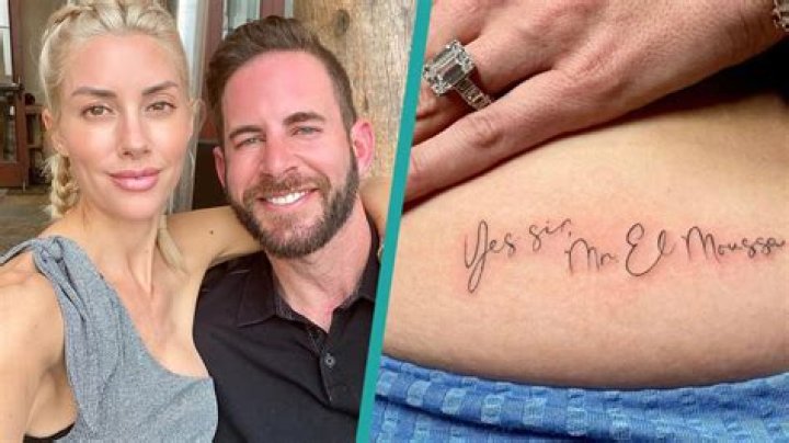 Heather Rae Young Shows Off New Tattoo As Gift For Fiance Tarek El Moussa – Hollywood Life