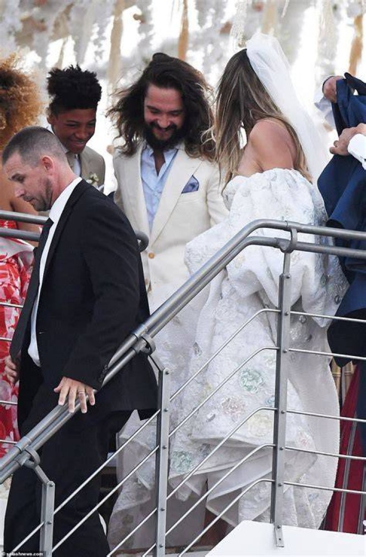 Heidi Klum, 46, Rocks Plunging Bridal White Swimsuit After 2nd Wedding With Tom Kaulitz