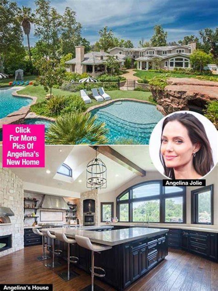 Inside Angelina Jolie’s Lavish $30K-A-Month Hidden Hills Mansion: See Extravagant New Digs