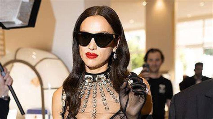 Irina Shayk Slays In Sheer Black Bikini While Walking Through A Hotel Lobby During Cannes Film Festival