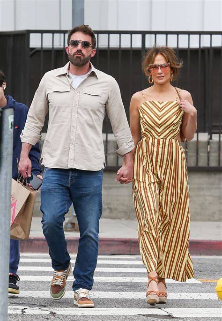 J.Lo & Ben Affleck Hold Hands While Picking Up Her Daughter After Engagement