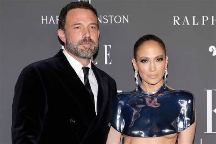 J.Lo Rocks Skin-Baring Breastplate & Shows PDA With Ben Affleck at Elle’s Women in Hollywood Awards