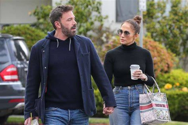 Jennifer Lopez & Ben Affleck Hold Hands On The Set Of His New Nike Project