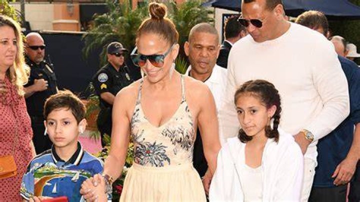 Jennifer Lopez Cuddles With Twins Max & Emme, 13, After Romantic Dinner Date With Ben Affleck – Pics