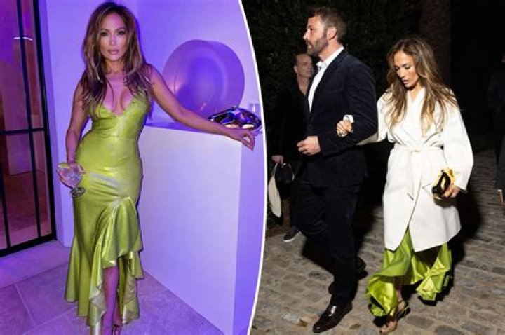 Jennifer Lopez Rocks Frilly Green Dress After Romantic Birthday Getaway With Ben Affleck — Watch